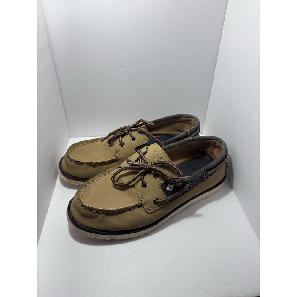 Sperry Top-Sider Leeward Sport Sahara Big‎ Kids Shoes Size 4 M, Brown-Tan
